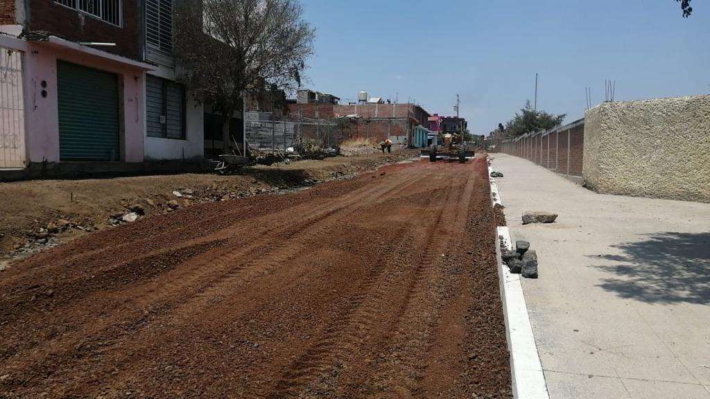 Renovación calle Amaltea, Morelia